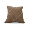 Diamond Dark Brown Cushion Cover