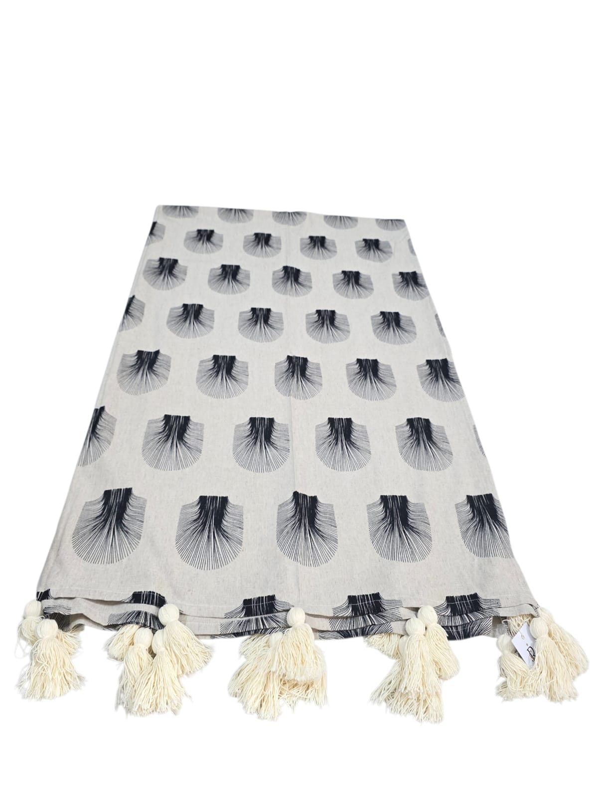 Kipas Linen Bed Throw