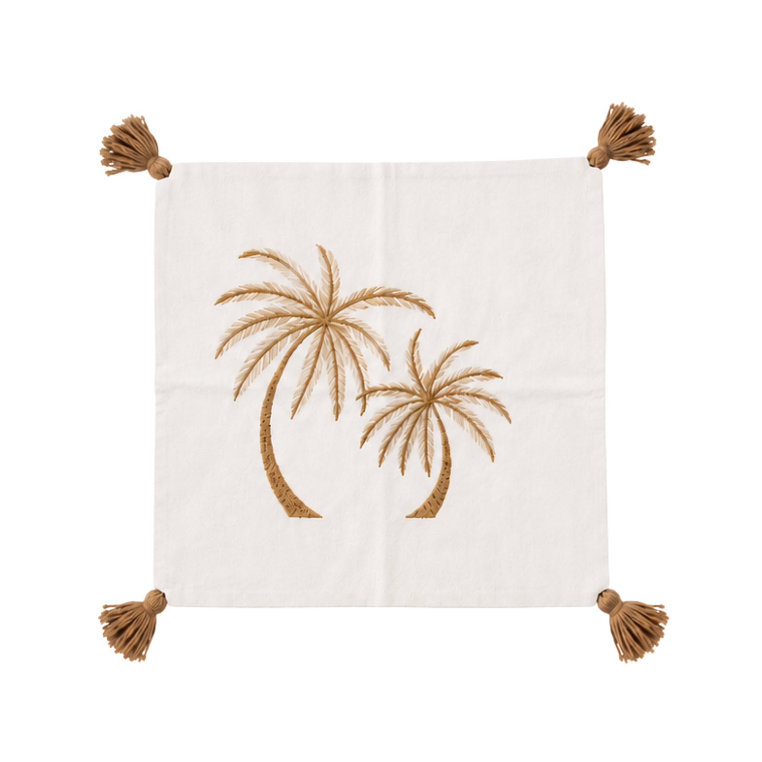 Cushion Cover Twin Palm 4 Natural