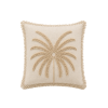 Cushion Cover Palm 7 Brownover