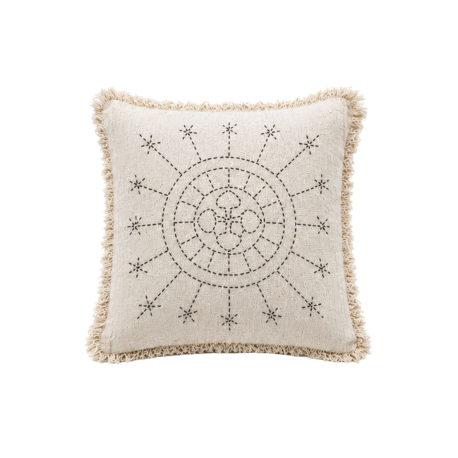 Cushion Cover Matahari White