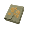 Throw Palm Forest Green