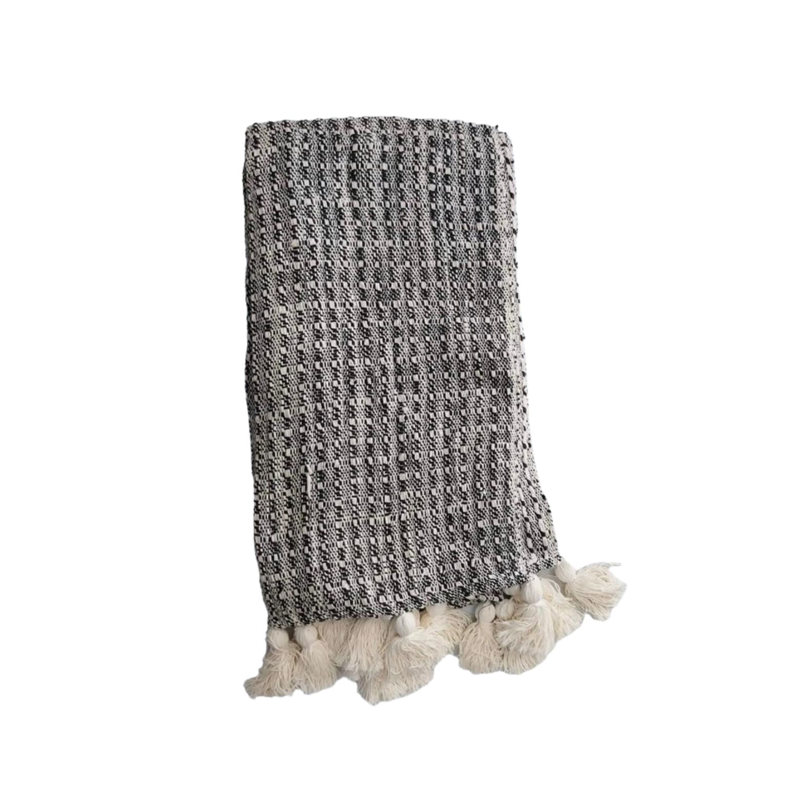 Throw TumixBlack Tassel