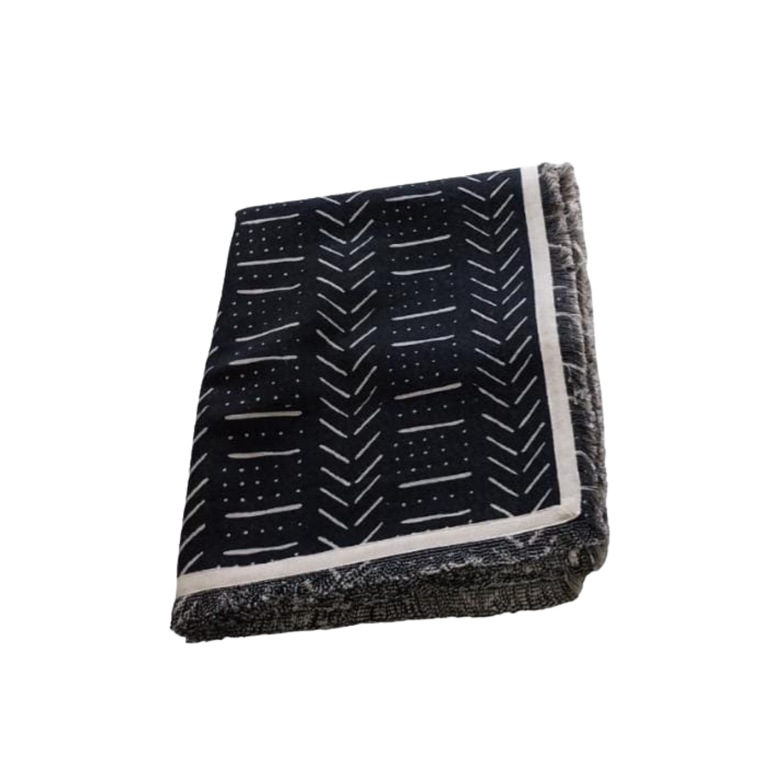 Throw Rug Rumput Black