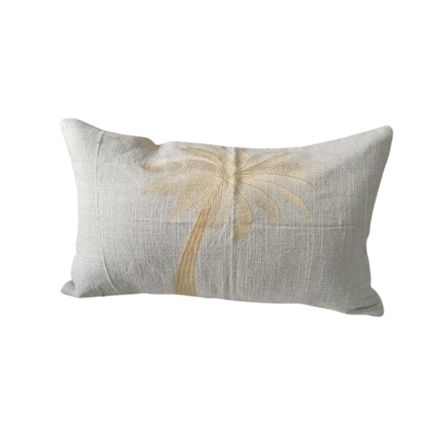 Cushion Cover Palm 1 Gold
