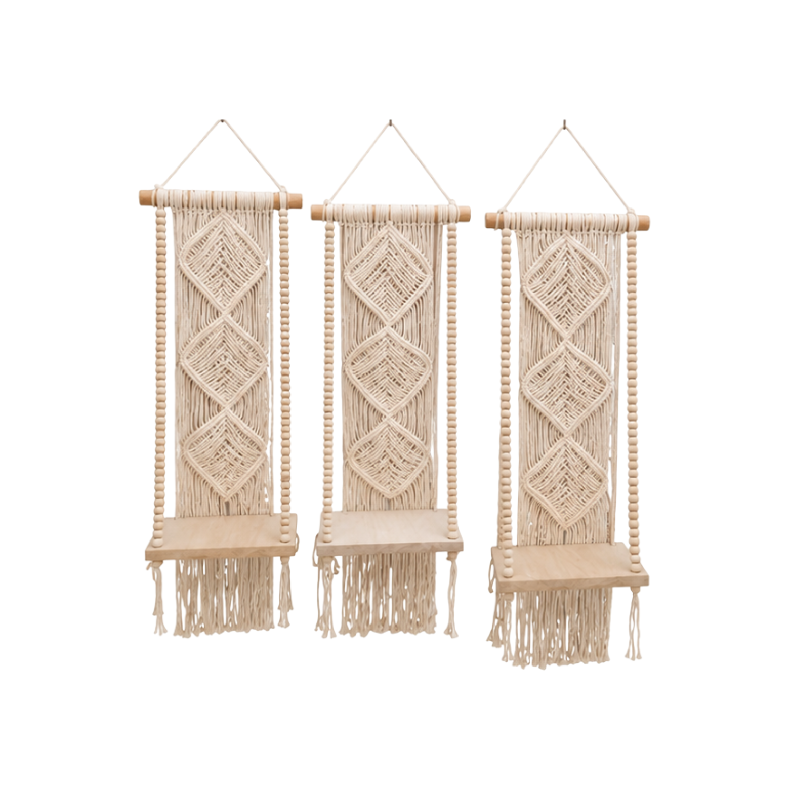 Macrame Diamond Wall Deco