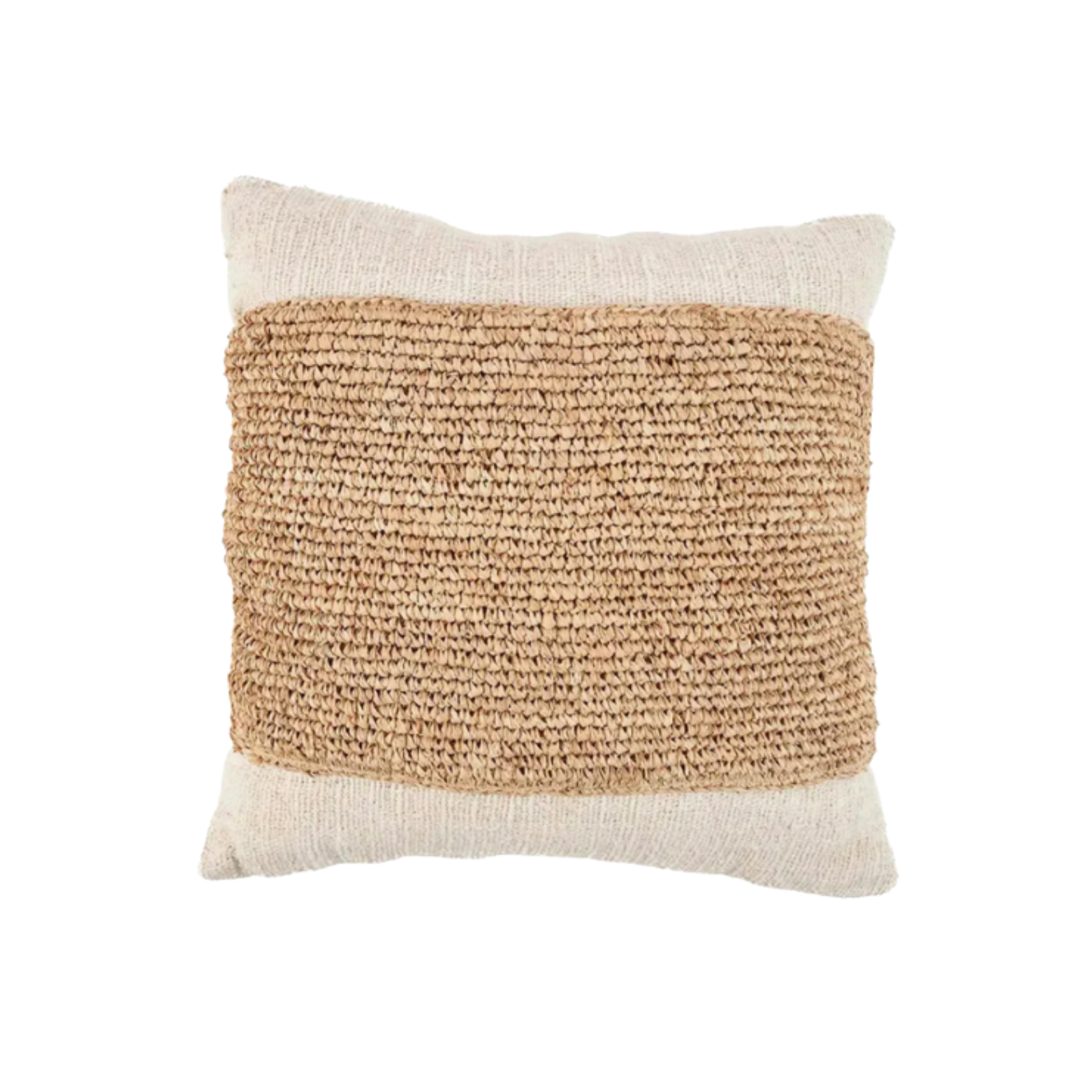 Cushion Cover Rafia Tempel
