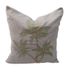 Cushion Cover Tres Linen Natural Green