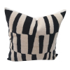 Cushion Cover Strippin Natural Black