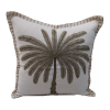 Cushion Cover 1 Palm KL Natural Grey