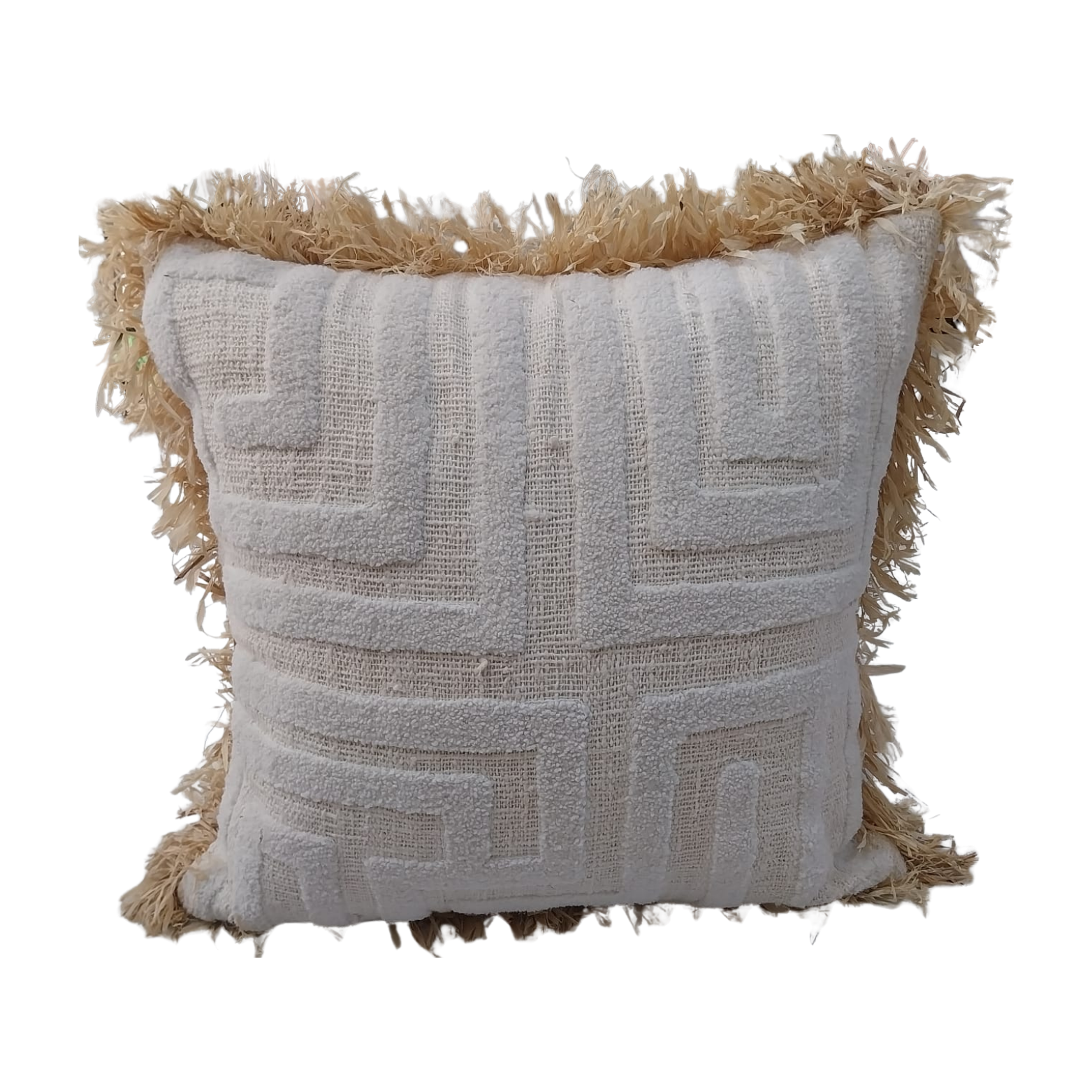 Cushion Cover Mezia Bordir Fringe