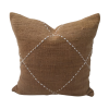 Cushion Cover Cotton Diamond Brown