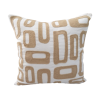 Cushion Cover Aztec White Beige
