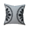 Cushion Cover Dui Garden White Black