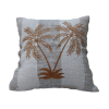 Cushion Cover Twin Palm Stripe Orange