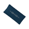 Cushion Cover Blue Stripe with White Stitch